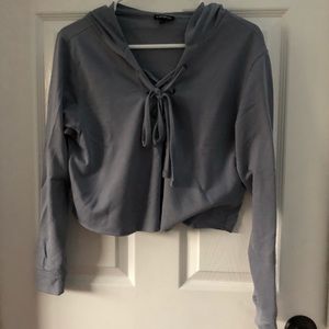 full sleeve crop top